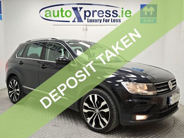 Volkswagen Tiguan SUV, Diesel, 2019, Black