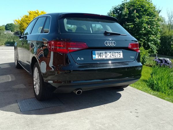 Audi A3 Hatchback, Diesel, 2014, Black