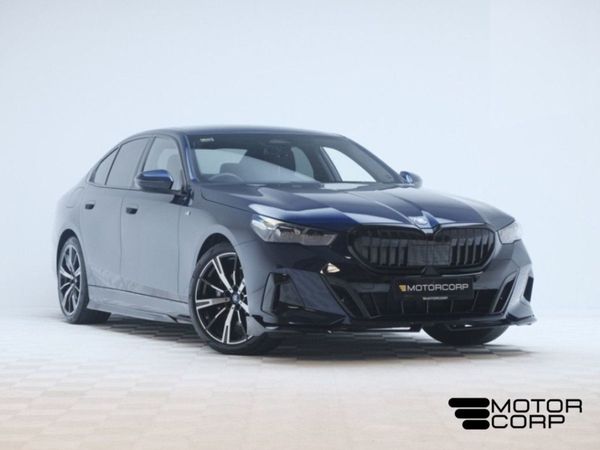 BMW 5-Series Saloon, Hybrid, 2024, Blue