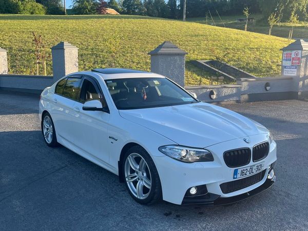 BMW 5-Series Saloon, Diesel, 2016, White