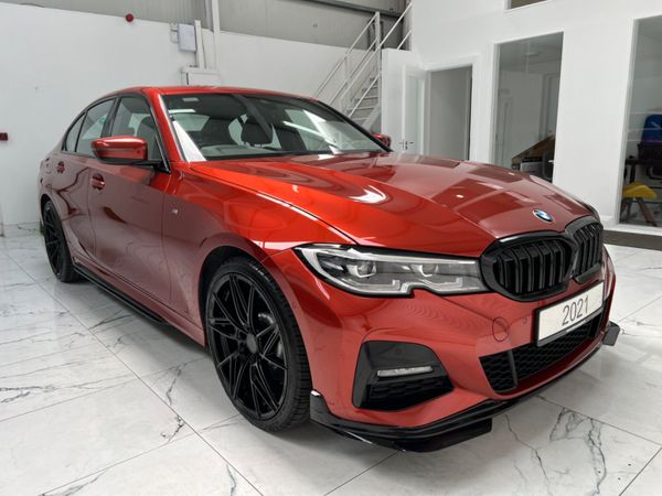 BMW 3-Series Saloon, Petrol Hybrid, 2021, Orange