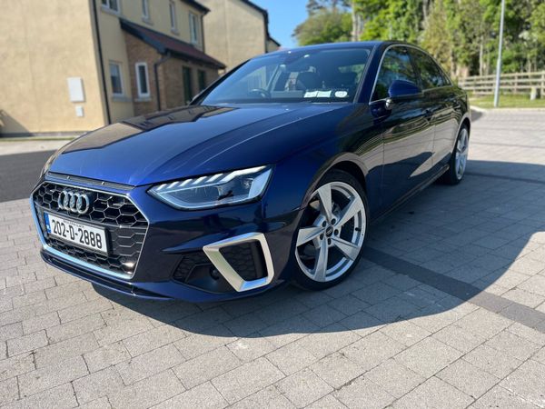 Audi A4 Saloon, Diesel, 2020, Blue