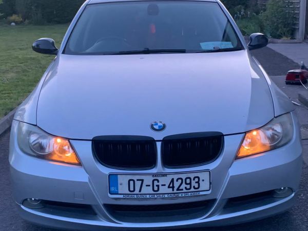BMW 3-Series Saloon, Petrol, 2007, Silver