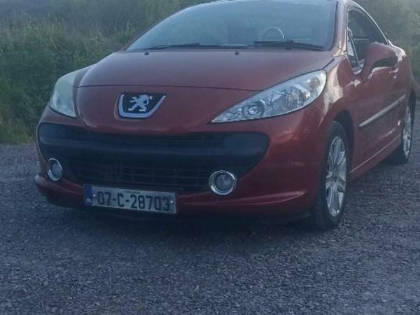 Peugeot 207 Convertible, Petrol, 2007, Red