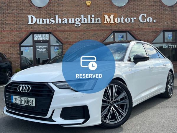 Audi A6 Saloon, Diesel, 2021, White
