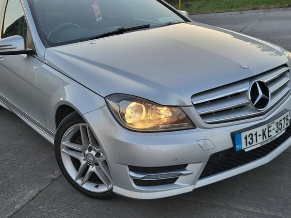 Mercedes-Benz C-Class Saloon, Diesel, 2013, Silver