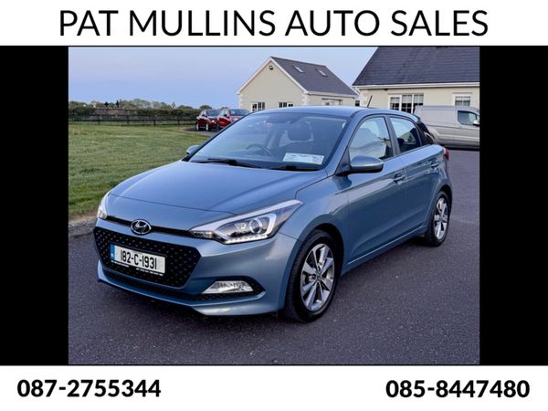 Hyundai i20 Hatchback, Petrol, 2018, Blue