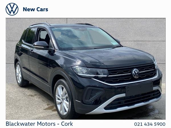 Volkswagen T-Cross SUV, Petrol, 2025, Black