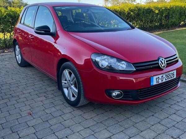 Volkswagen Golf Estate, Diesel, 2012, Red