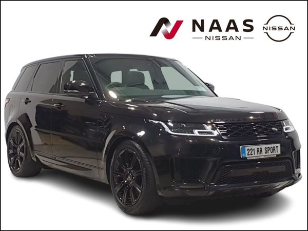 Land Rover Range Rover Sport Estate, Hybrid, 2022, Black