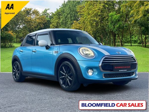 Mini Cooper Hatchback, Petrol, 2016, Blue