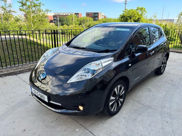 Nissan Leaf Hatchback, Electric, 2017, Black