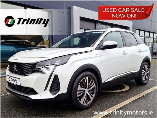 Peugeot 3008 SUV, Petrol Plug-in Hybrid, 2021, White