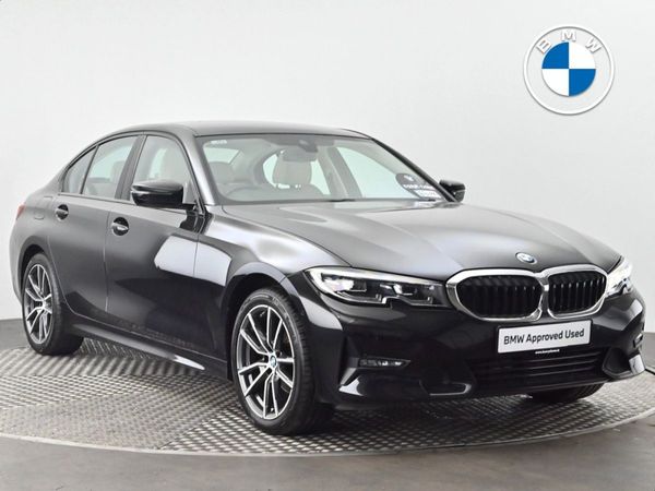 BMW 3-Series Saloon, Petrol, 2021, Black