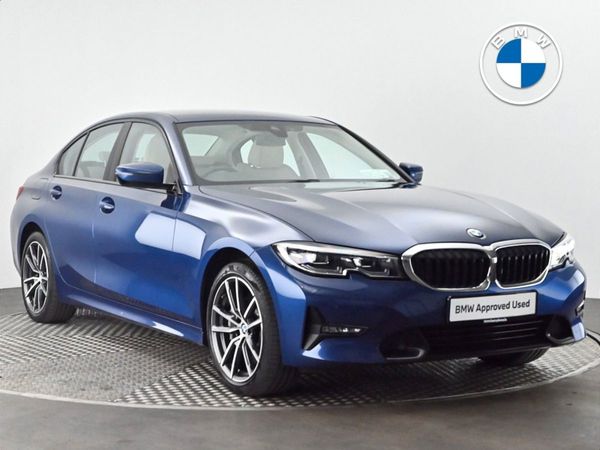 BMW 3-Series Saloon, Petrol Plug-in Hybrid, 2021, Blue