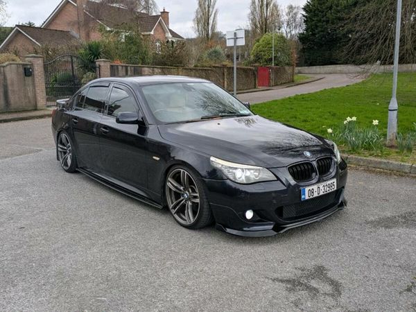 BMW 5-Series Saloon, Diesel, 2008, Black
