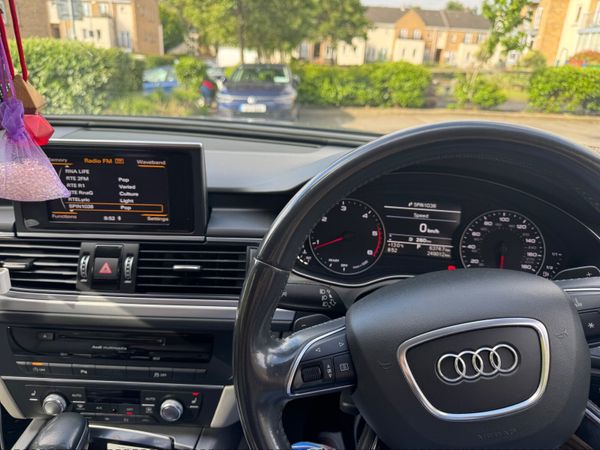 Audi A6 Saloon, Diesel, 2015, Black