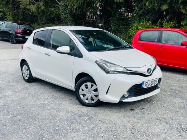 Toyota Vitz Hatchback, Petrol, 2016, White