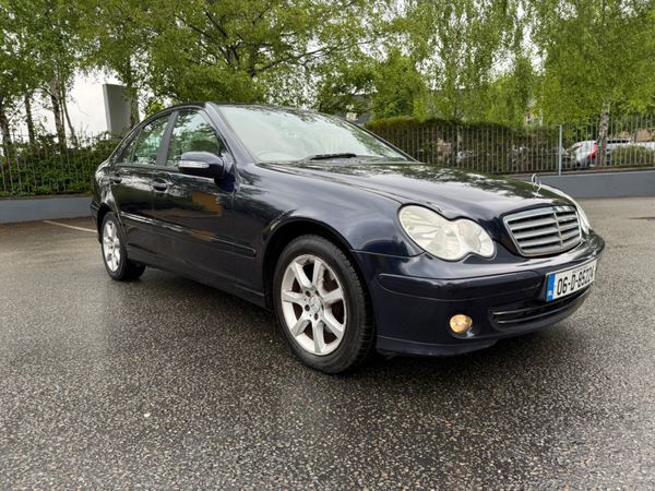 Mercedes-Benz C-Class Saloon, Petrol, 2006, Blue