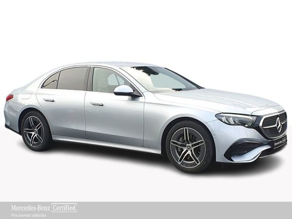 Mercedes-Benz E-Class Saloon, Diesel Plug-in Hybrid, 2024, Silver