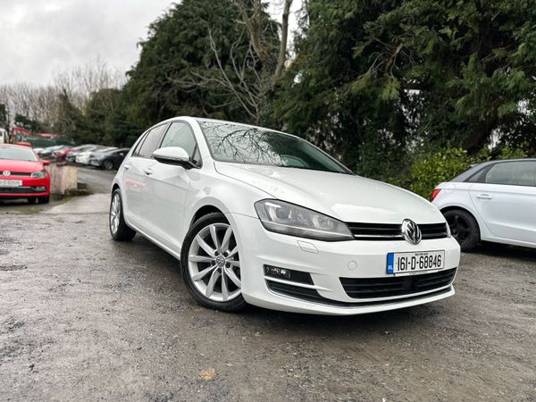 Volkswagen Golf Hatchback, Petrol, 2016, White