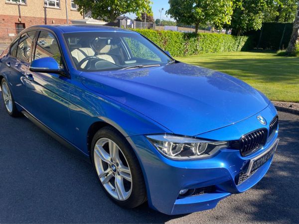 BMW 3-Series Saloon, Petrol Plug-in Hybrid, 2018, Blue