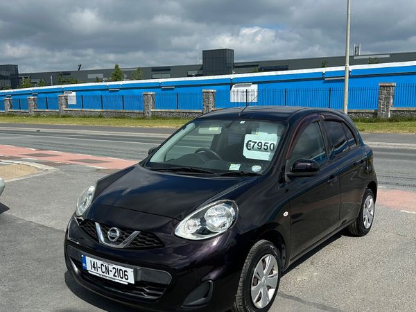 Nissan March Hatchback, Petrol, 2014, Purple