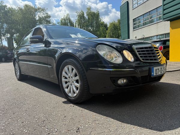 Mercedes-Benz E-Class Saloon, Petrol, 2007, Black