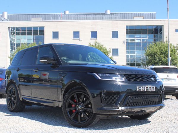 Land Rover Range Rover Sport SUV, Petrol Hybrid, 2022, Black