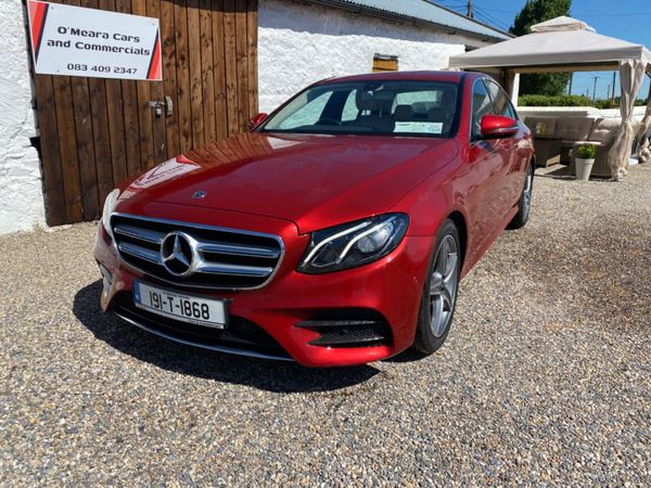 Mercedes-Benz E-Class Saloon, Diesel, 2019, Red
