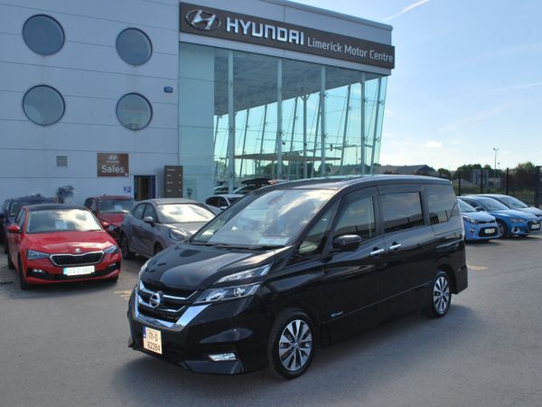 Nissan Serena MPV, Petrol Hybrid, 2017, Black