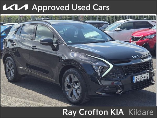 Kia Sportage Hatchback, Petrol Hybrid, 2025, Black
