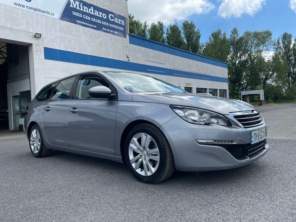 Peugeot 308 Estate, Diesel, 2017, Grey