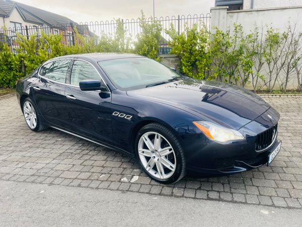 Maserati Quattroporte Saloon, Petrol, 2013, Blue