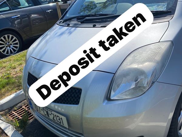 Toyota Yaris Hatchback, Petrol, 2007, Silver