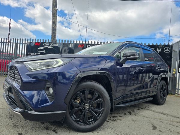 Toyota RAV4 SUV, Petrol Hybrid, 2022, Blue