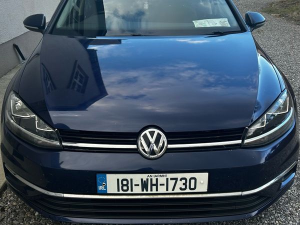 Volkswagen Golf Hatchback, Petrol, 2018, Blue