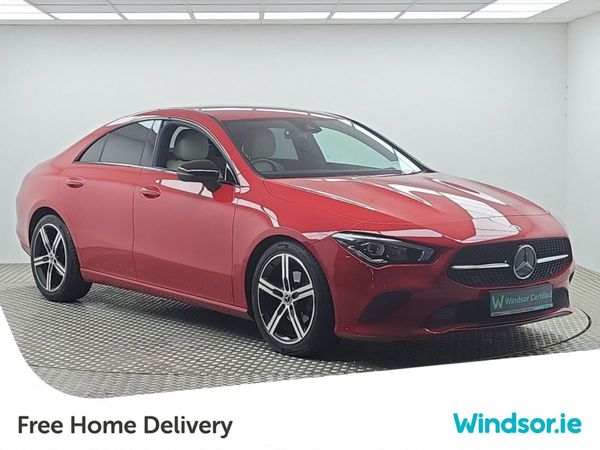 Mercedes-Benz CLA Saloon, Diesel, 2020, Red