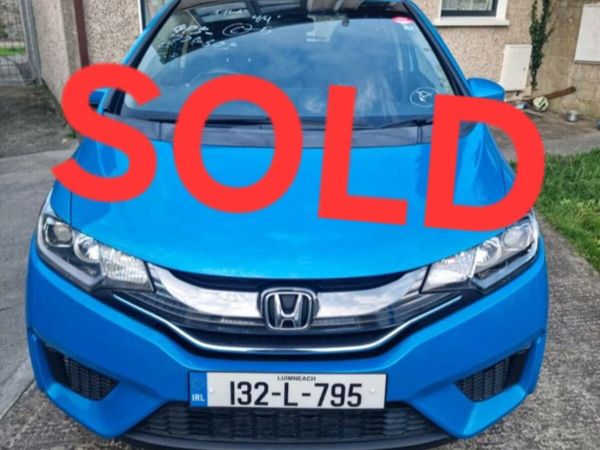 Honda Fit Hatchback, Petrol Hybrid, 2013, Blue