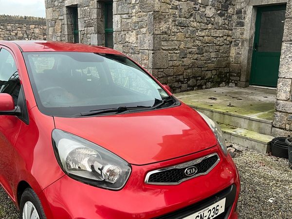 Kia Picanto Hatchback, Petrol, 2012, Red
