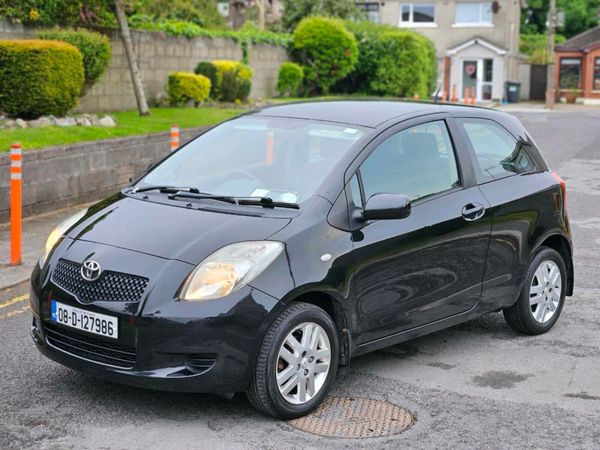 Toyota Yaris Hatchback, Petrol, 2008, Black