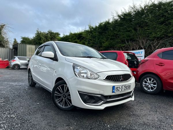 Mitsubishi Mirage Hatchback, Petrol, 2019, White