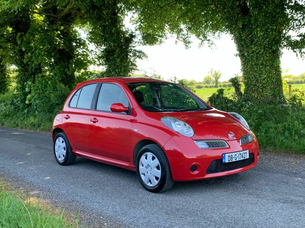 Nissan Micra Hatchback, Petrol, 2008, Red