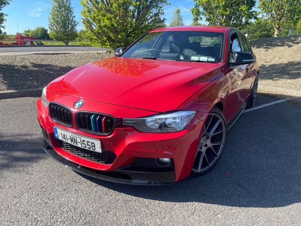 BMW 3-Series Saloon, Diesel, 2014, Red