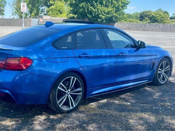 BMW 4-Series Saloon, Diesel, 2016, Blue