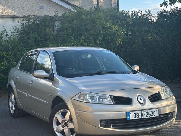 Renault Megane Saloon, Petrol, 2008, Gold