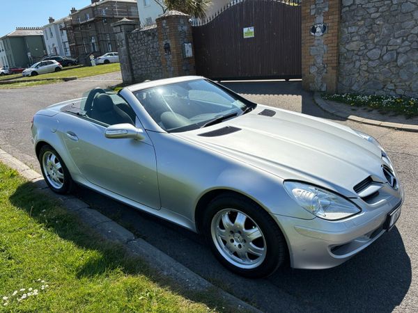 Mercedes-Benz SLK Convertible, Petrol, 2006, Silver