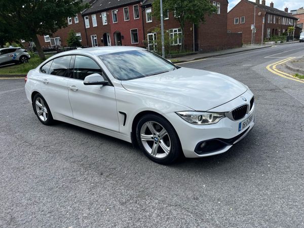 BMW 4-Series Saloon, Diesel, 2015, White