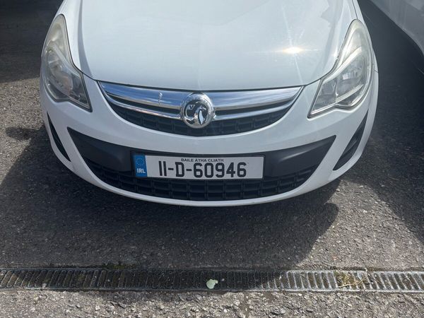 Vauxhall Corsa Hatchback, Petrol, 2011, White