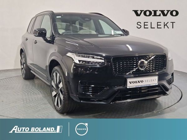 Volvo XC90 SUV, Petrol Plug-in Hybrid, 2024, Black